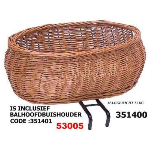Basil hondenmand Pluto op balh Bruin