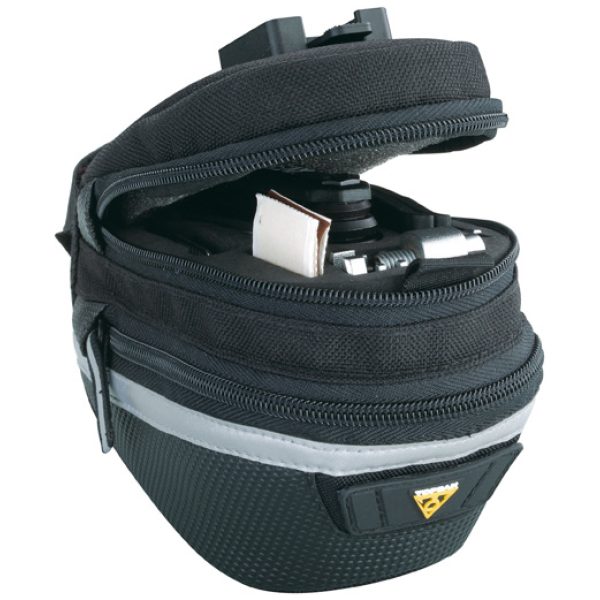 Topeak zadeltas Survival WP II clip Zwart