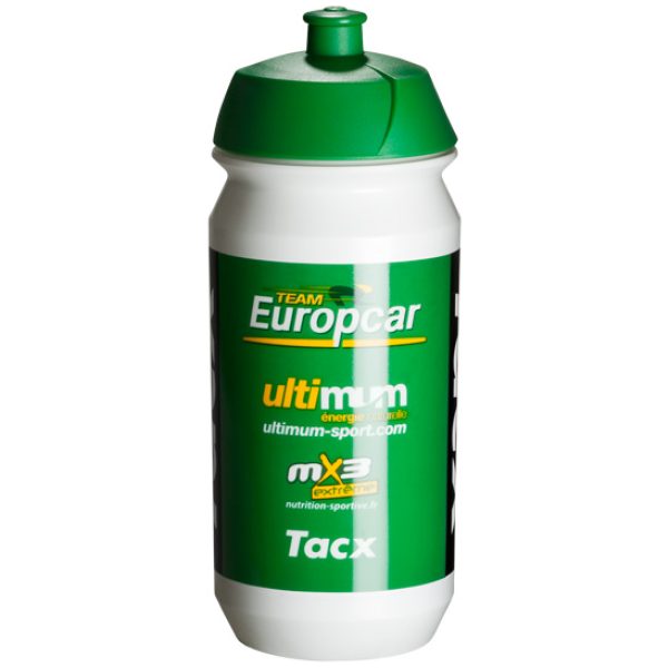 Tacx bidon Shiva Europcar 500cc Wit