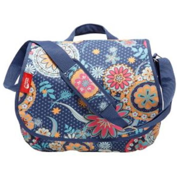 New Look NL tas 25 Senora Fiori blue FLORI BLAUW / BLUE