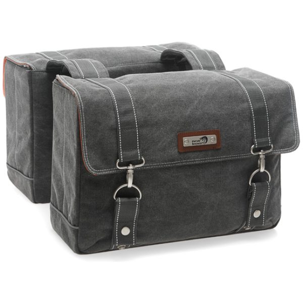 New Looxs NL dubb tas Mondi canv grs Grijs