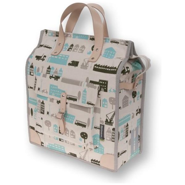 Basil shoppertas Memories coton grn Coton Mint
