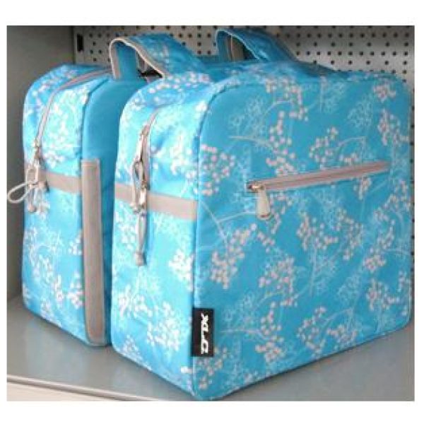 Xlc TAS SHOPPER DUBBEL BERRY BLUE BLAUW