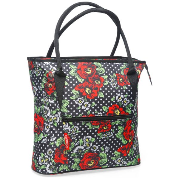 New Looxs Cameo shopper tas rose Zwart