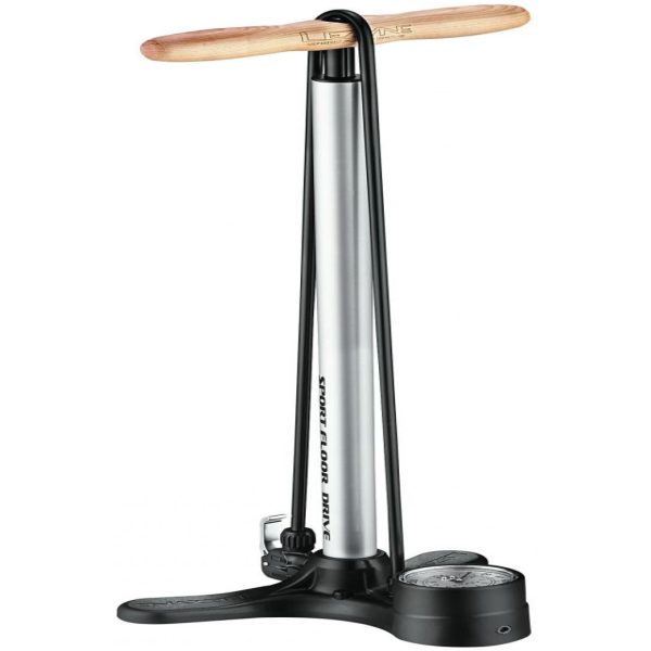 Lezyne SPORT FLOOR DRIVE DV METALLIC SILVER