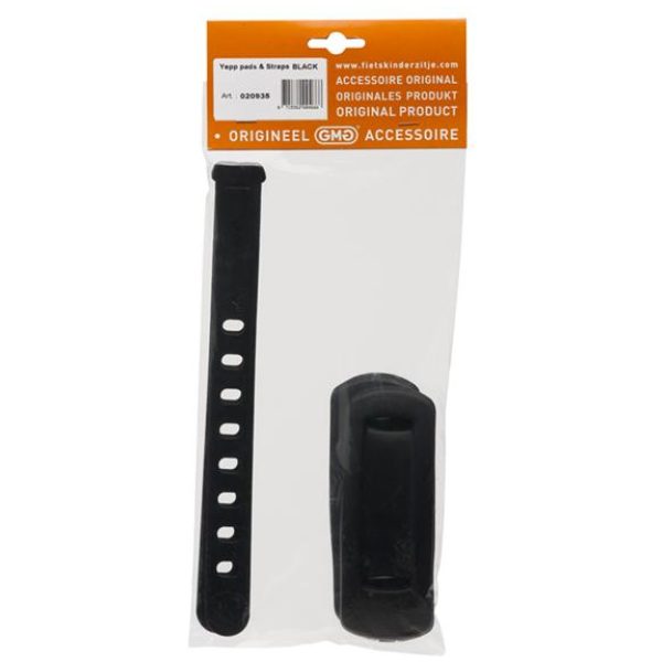 Gmg schouderpads + voetriem Yepp zw Zwart