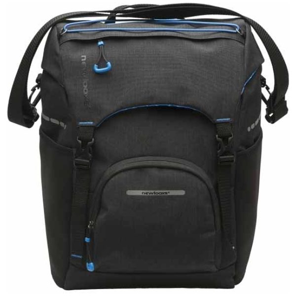 New Looxs tas Rear Rider Sports zwart Zwart/Blauw