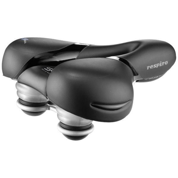 Selle Royal SR zadel 5132 uni Respiro Relaxed Zwart