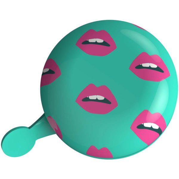 Urban Proof UP Dingdong bel 80mm Lips Turquoise/Roze