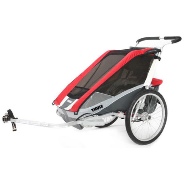 Thule Chariot Cougar1+Cycle,Red 14-X Red