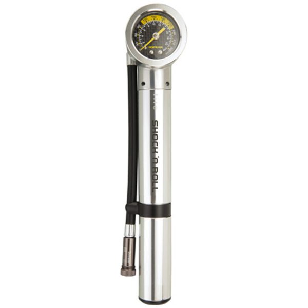 Topeak susp/band pomp Shock 'n Roll Grijs