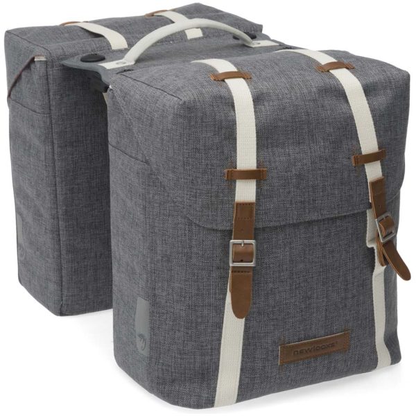 New Looxs dubbele tas Mondi racktime grijs Grey