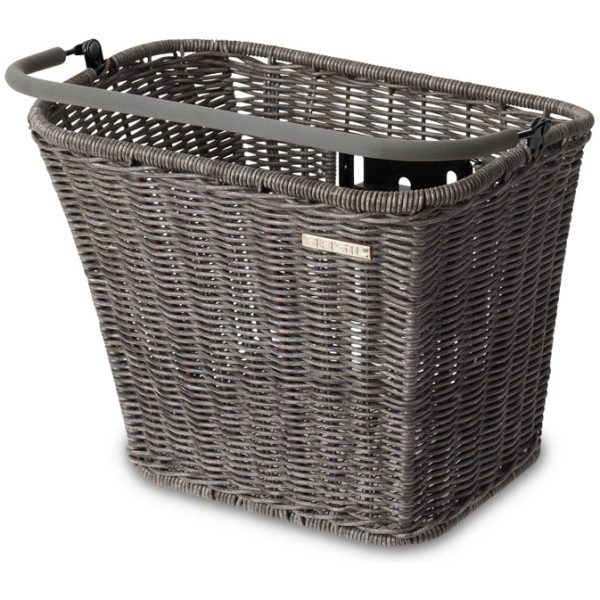 Basil mand Basimply 2 rattan grey GRIJS