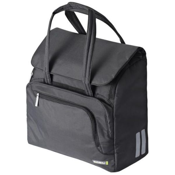 Basil haaktas Select dark grey Grijs
