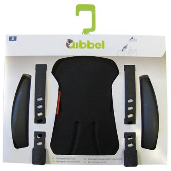 Qibbel stylingsset achterzitje Luxe Zwart