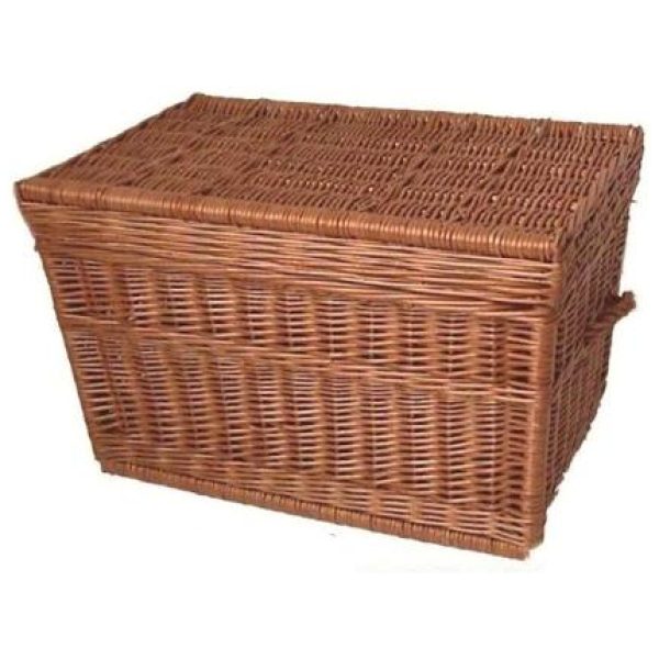Basil MAND BAS RIET V RASA M/DEKSEL 80X48X48 NATUREL