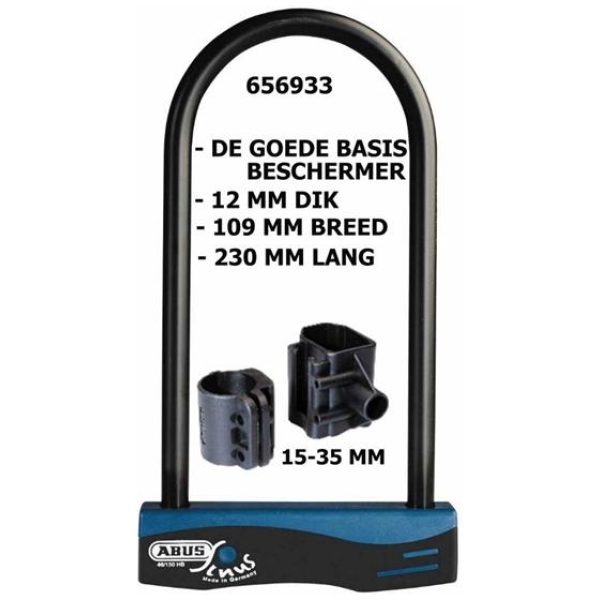 Abus beugelslot Sinus46/150HB230USH Zwart