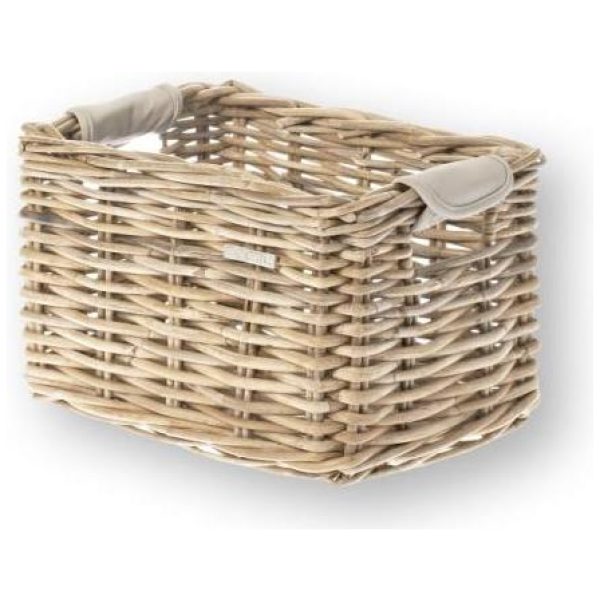Basil mand riet Dorset S grey
