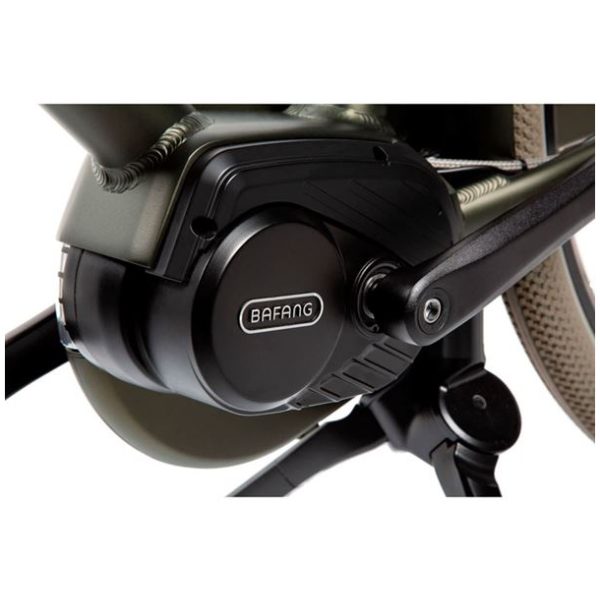 Cortina E-U4 Transport Elegance Green Matt Lowstep - Davy's Bike Store