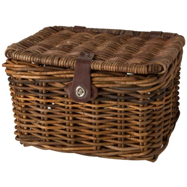 Fastrider mand rotan medium met klep Bruin