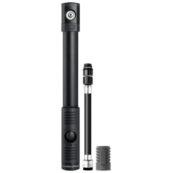 Crankbrothers handpomp klic hp co2 midnight editio Zwart