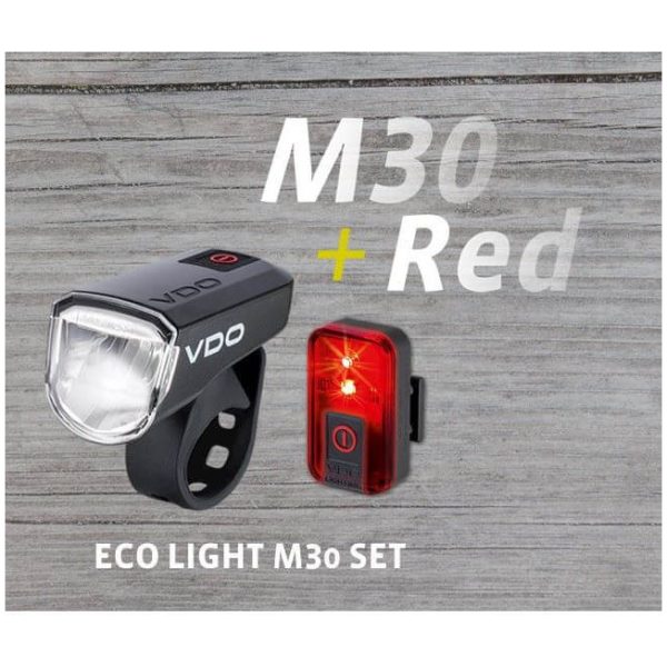 Vdo verlichtingsset M30 FL + RED RL