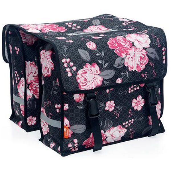 New Looxs TAS FIORI DUBBEL VERA Zwart