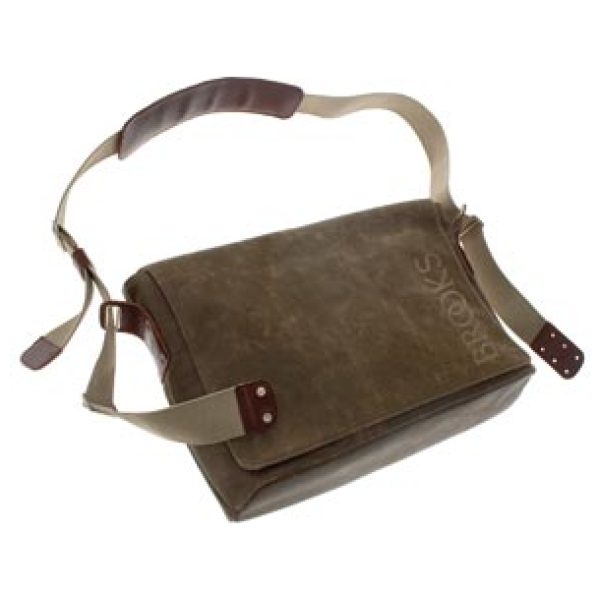 Brooks tas Barbican canv grn Mosgroen