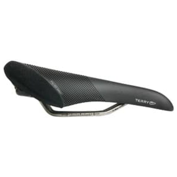 Terry zadel Fly GT gel Max H zw Zwart