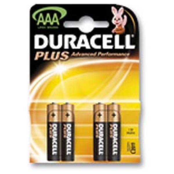 Duracell batt LR3 1.5V AAA krt (4)