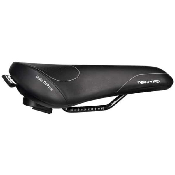 Terry zadel Fisio de Luxe D Max gel Zwart