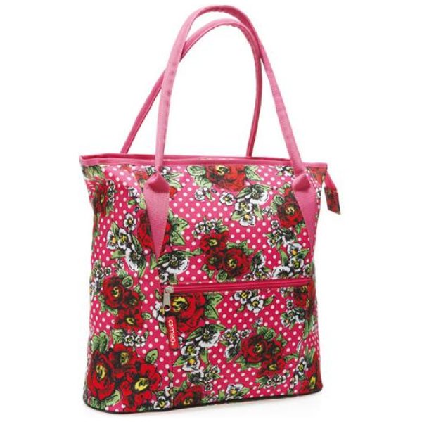 Cameo shopper tas rz Roze / Wit / Rood
