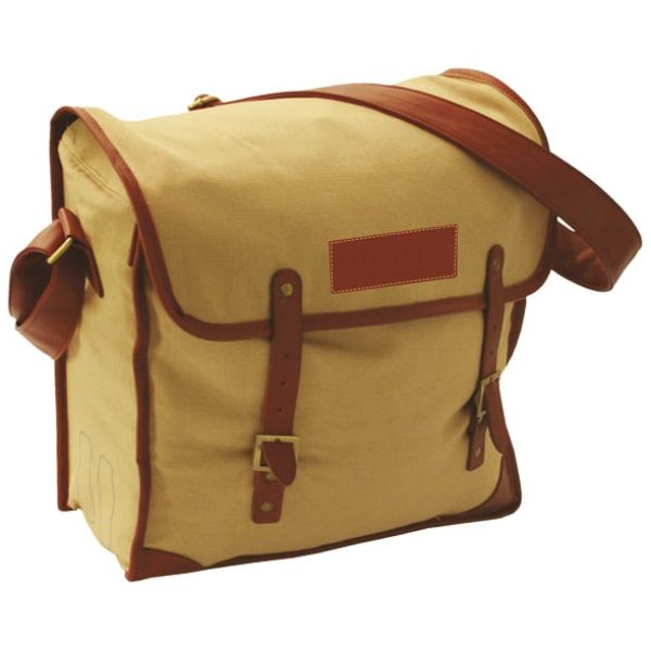 Basil messengertas Utility canv nat Naturel / Bruin