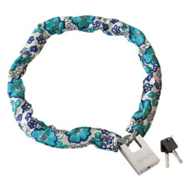 Axa kett slot Clinch CH85 6mm bloem Blauw