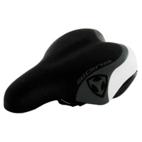 Alpina Alp sadle 16/18 Girl Power/Twirl Zwart