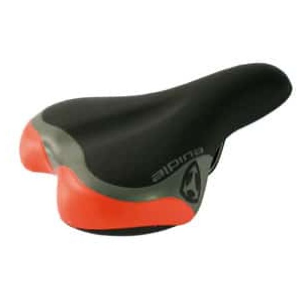 Alpina Alp zadel 24 Geo zw/or Zwart / Oranje