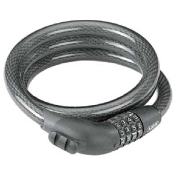 Abus cijferslot Tresor 1340/75 KF Zwart / Smoke