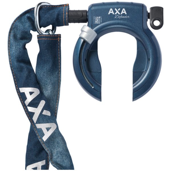 Axa slot Defender + RLC100 Jeans bl Jeansblauw