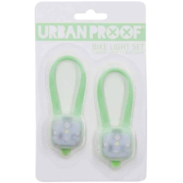 Urban Proof verlichtingsset SMD batterij pastel gr Groen