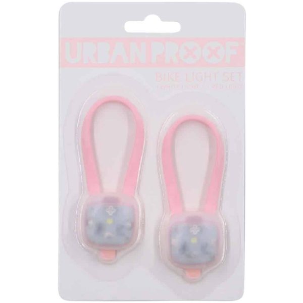 Urban UP SILICON LIGHTS - BLACK Roze
