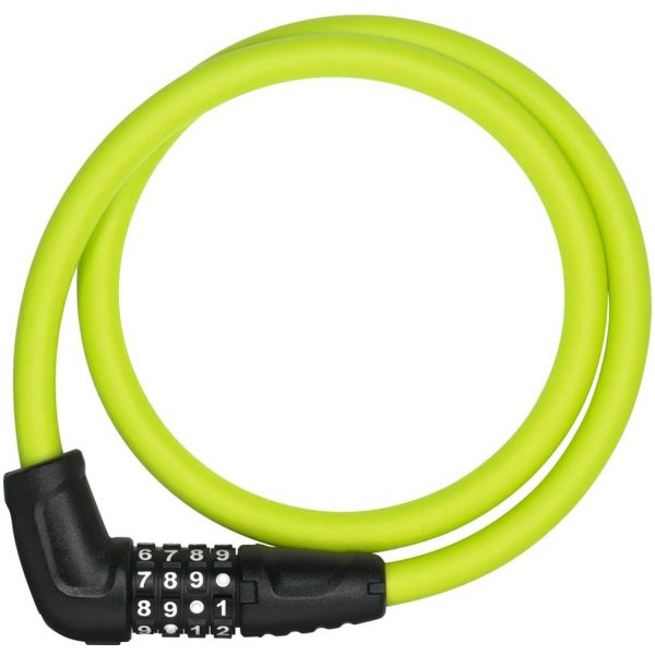 Abus kabelslot code Numerino 5412C/85 lime Groen