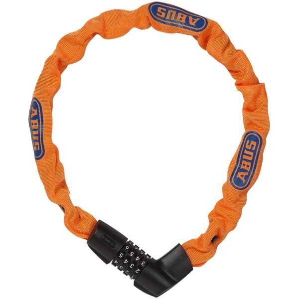 Abus kettingslot code Tresor 1385/75 neon orange Oranje