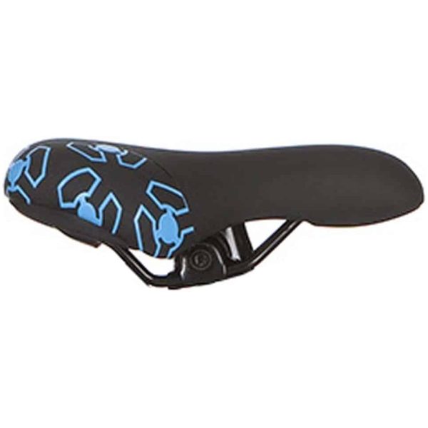 Alpina Alp sadle AZ408 Cracker/blue YS7350 Zwart