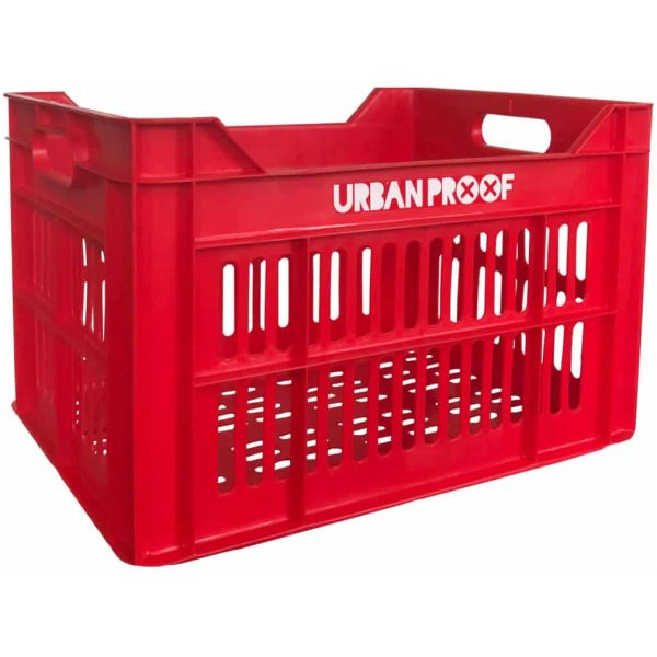 Urban UP fietskrat 30L - Rood