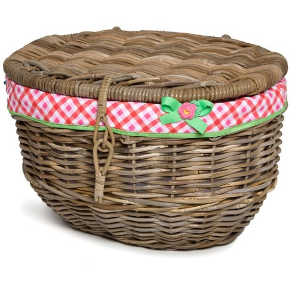 Lief! mand riet L Bruin / Naturel