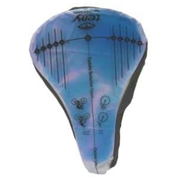 Terry pas zadeldek Sport Transparant / Zwart