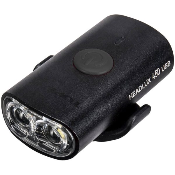 Topeak Helm led Headlux 450 usb Zwart