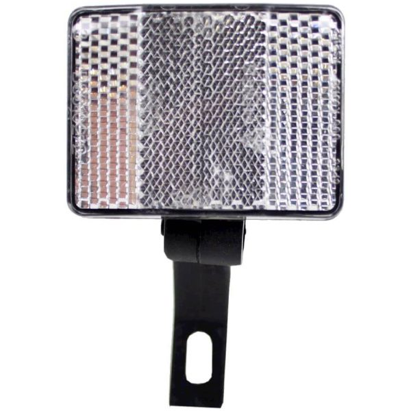 Alpina reflector voor met bracket wit