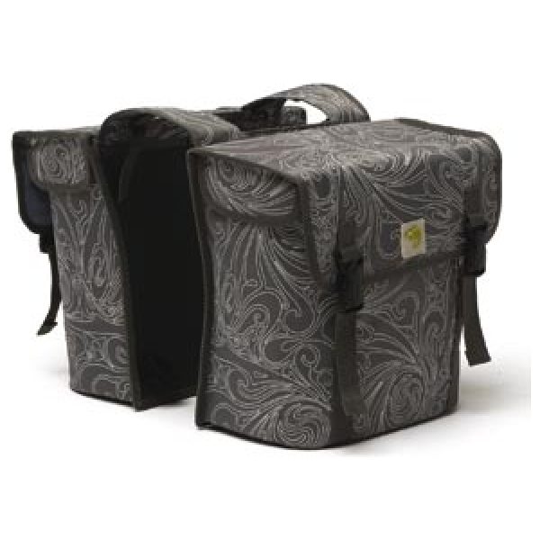 New Looxs NL dubb tas 108 Rondo isis grey Grijs / Wit