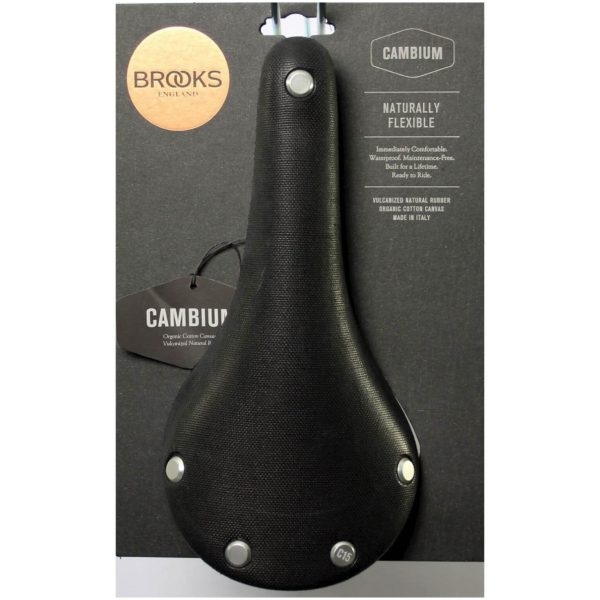 Brooks zadel C15 H Cambium zw Zwart